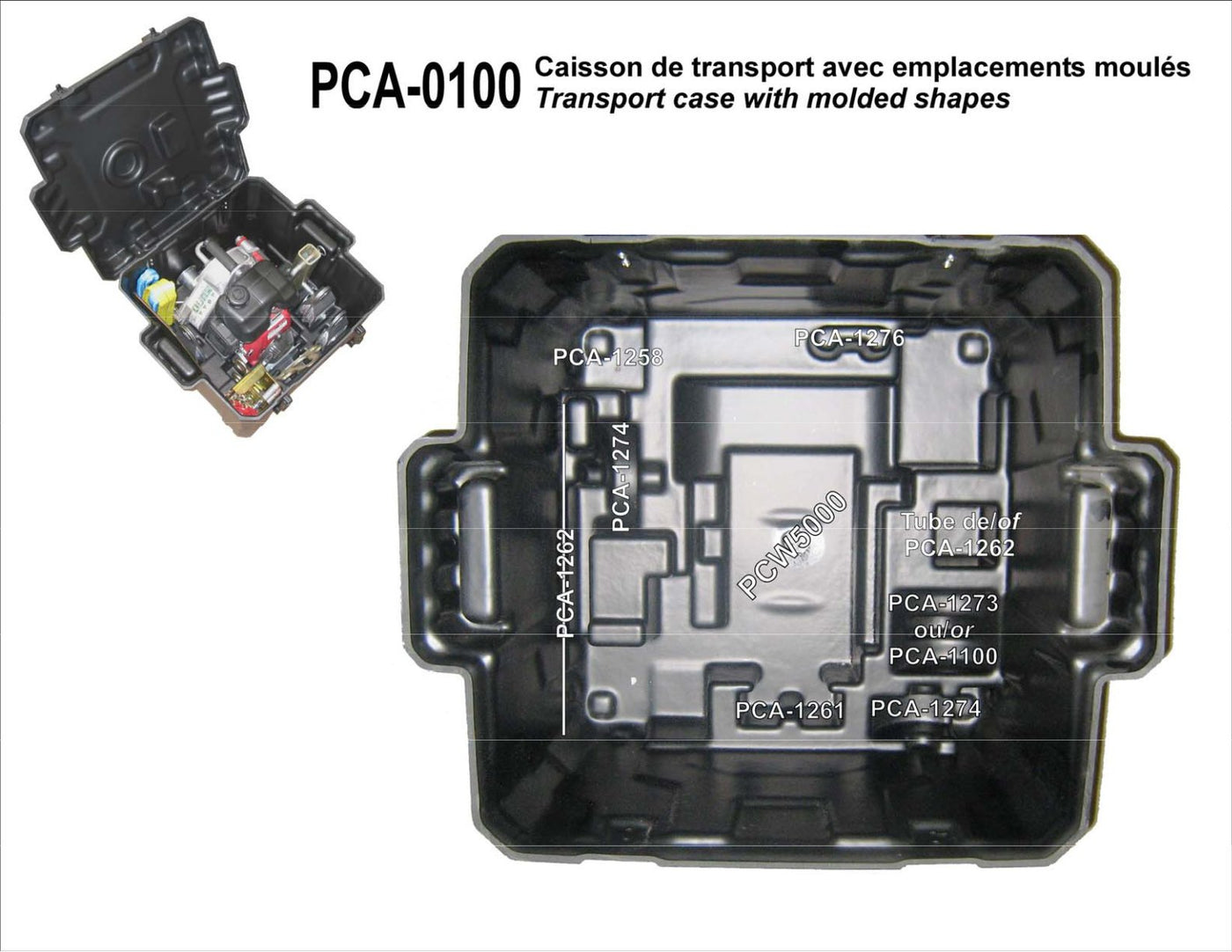 PCA-0100 Instructions for Molded Case of <BR>PCW5000 AND PCW5000-HS