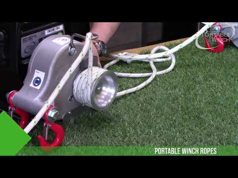 Ø 12 mm cordes en polyester double tresse avec épissures et cosses