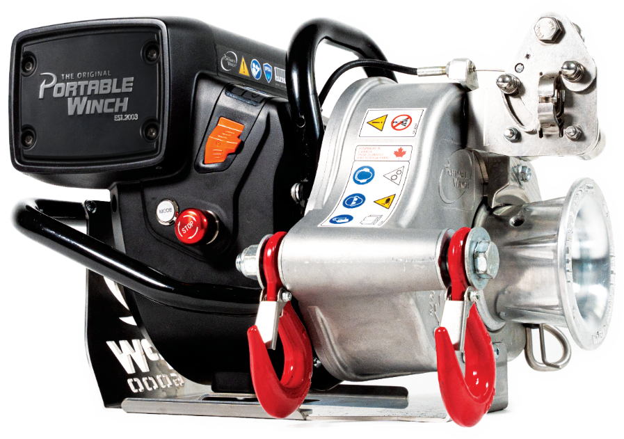 APW6000 - 1500 kg battery-powered winch