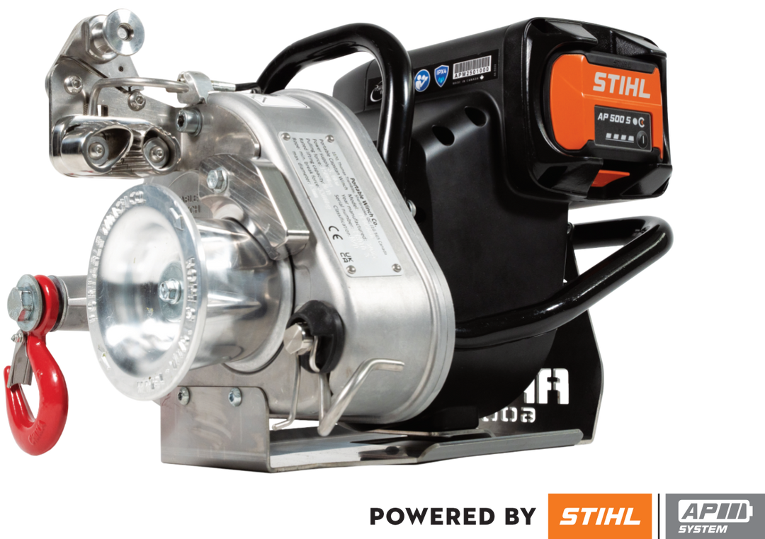 APW6000 - 1500 kg battery-powered winch