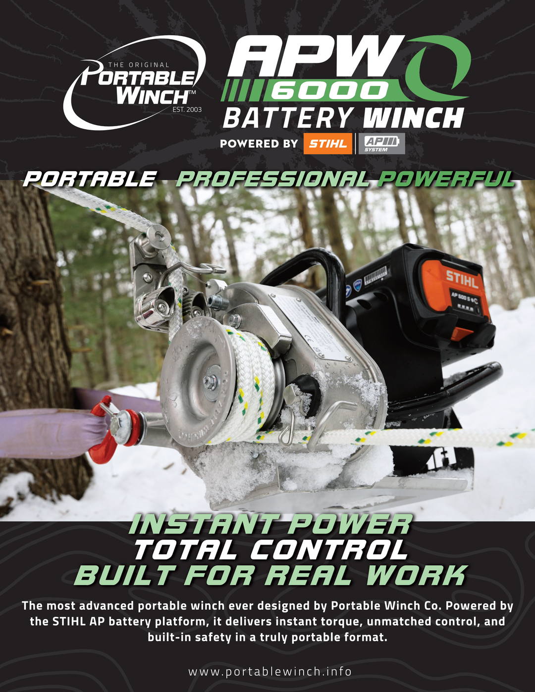 APW6000 4-Page Brochure - English