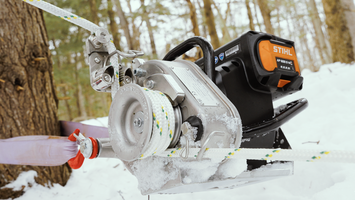 APW6000 - 1500 kg battery-powered winch