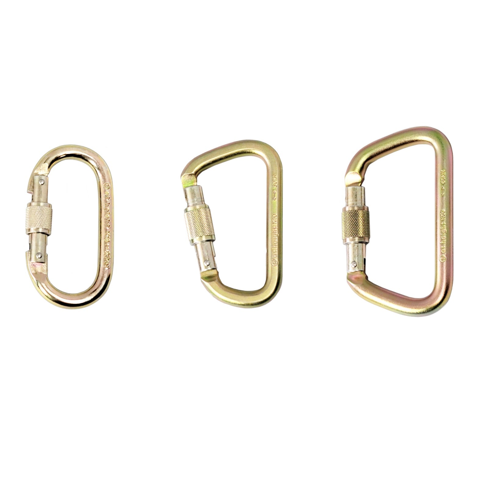 Steel Locking Carabiners – Portable Winch CA