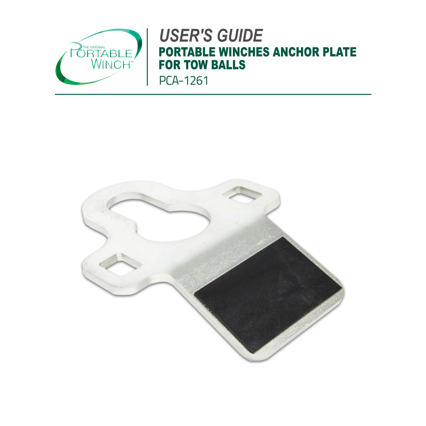 PLAQUE D'ANCRAGE POUR BOULES DE REMORQUAGE - INSTRUCTIONS