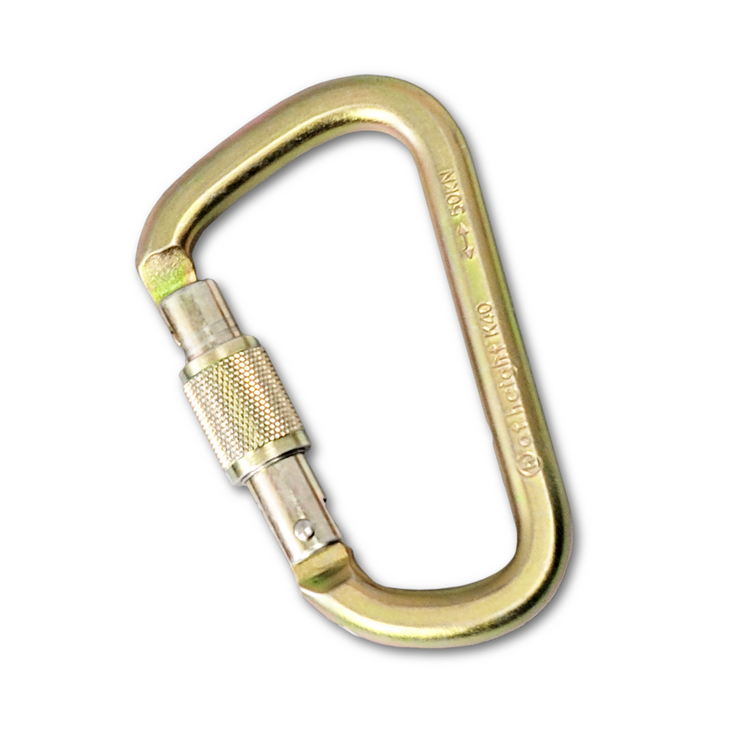 Steel Locking Carabiners – Portable Winch CA