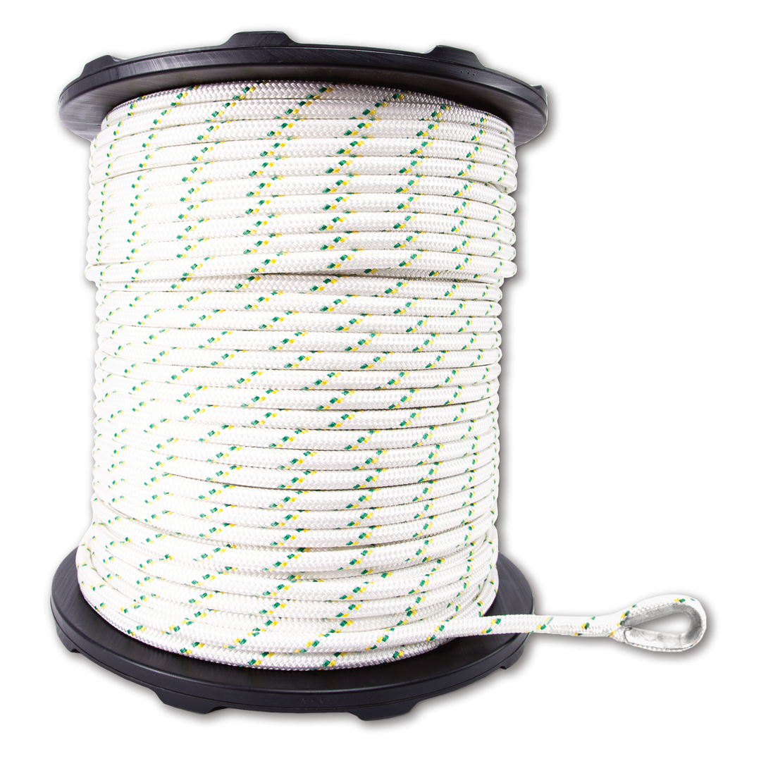 Ø 12 mm cordes en polyester double tresse avec épissures et cosses
