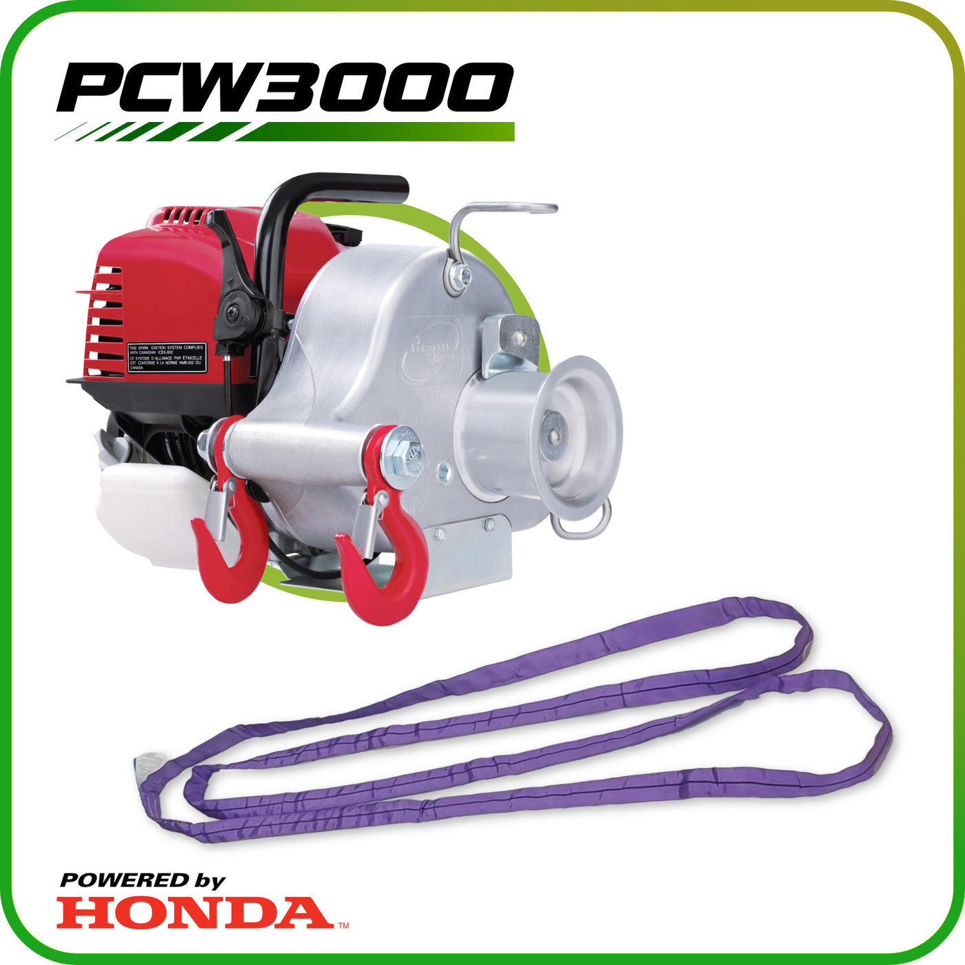 GX35 Gas-Powered Portable Winch