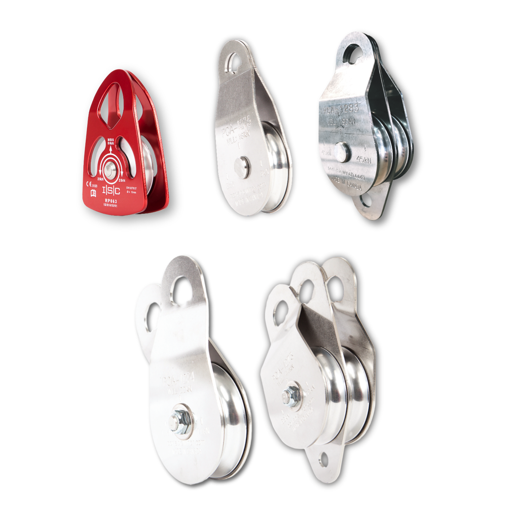 Swing Side Snatch Blocks Portable Winch CA