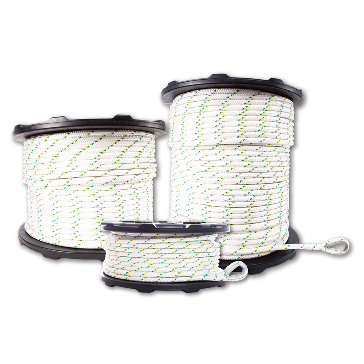 Ø 12 mm cordes en polyester double tresse avec épissures et cosses
