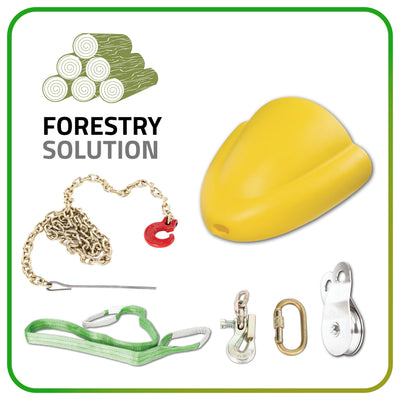 Forestry winch kit