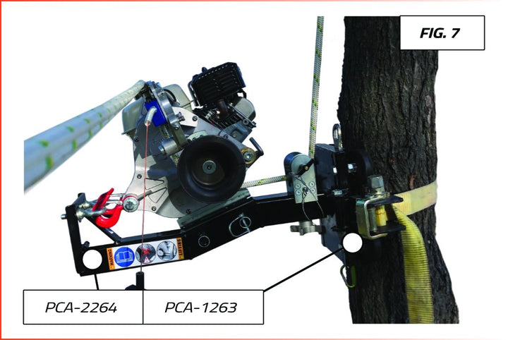 SYSTÈME D’ANCRAGE POUR ARBRES ET POTEAUX AVEC RONDELLES DE CAOUTCHOUC